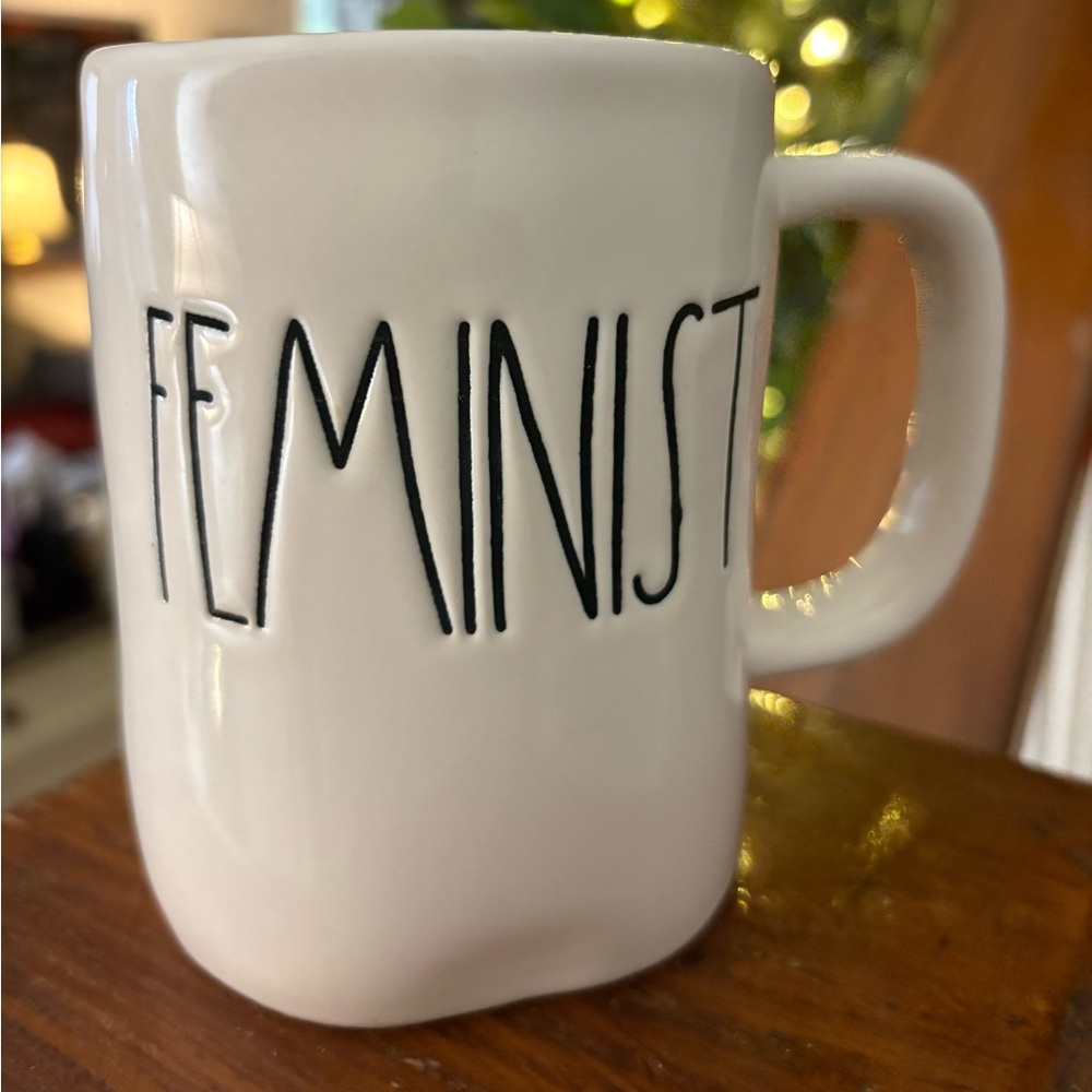 NWOT Rae Dunn Feminist Mug 18 Oz